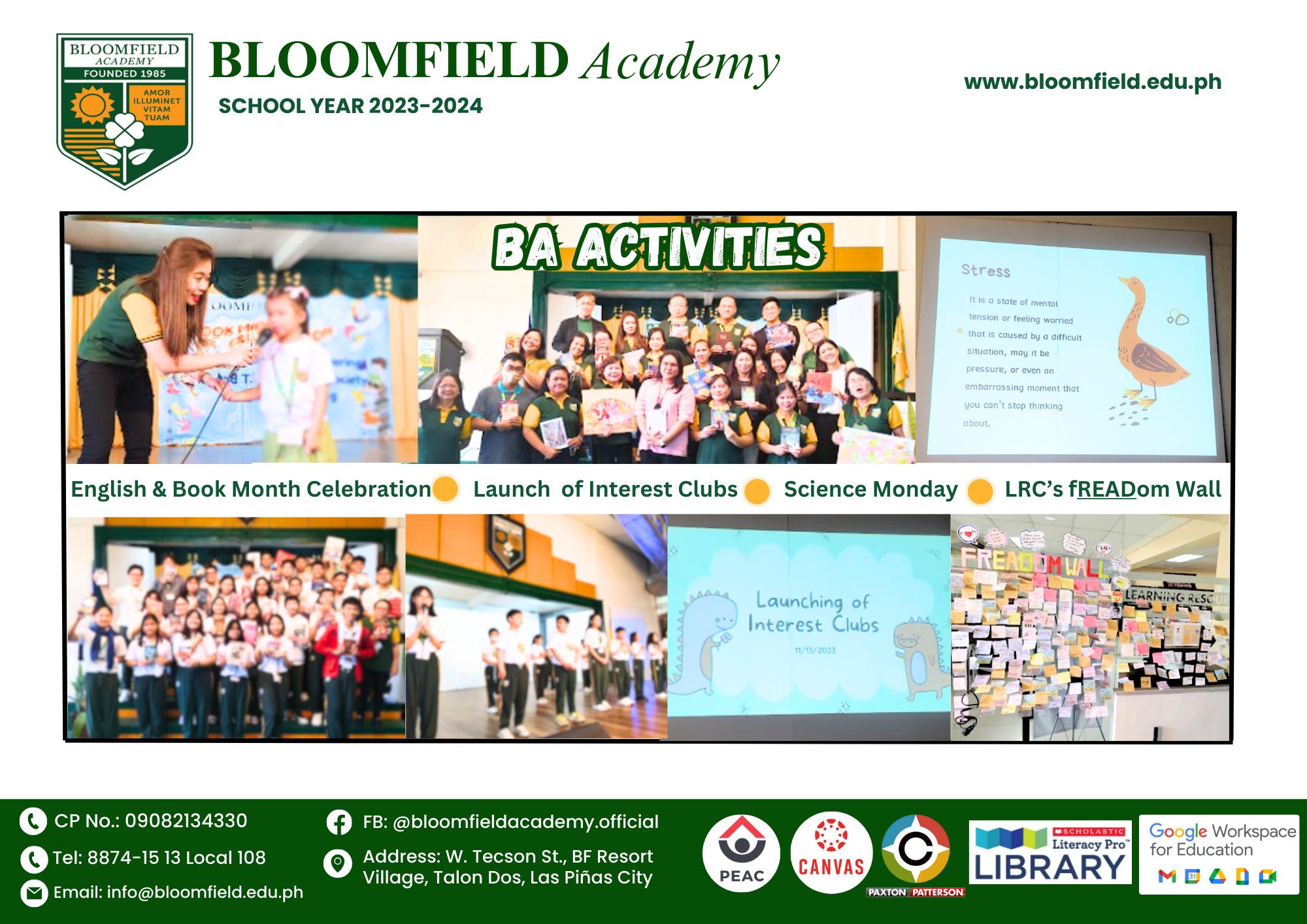 November Activities Bloomfield Academy November activities bloomfield academy