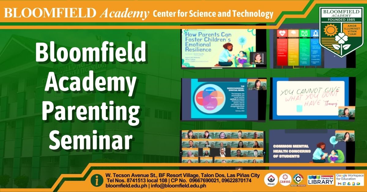 Parenting Seminar August 6, 2025