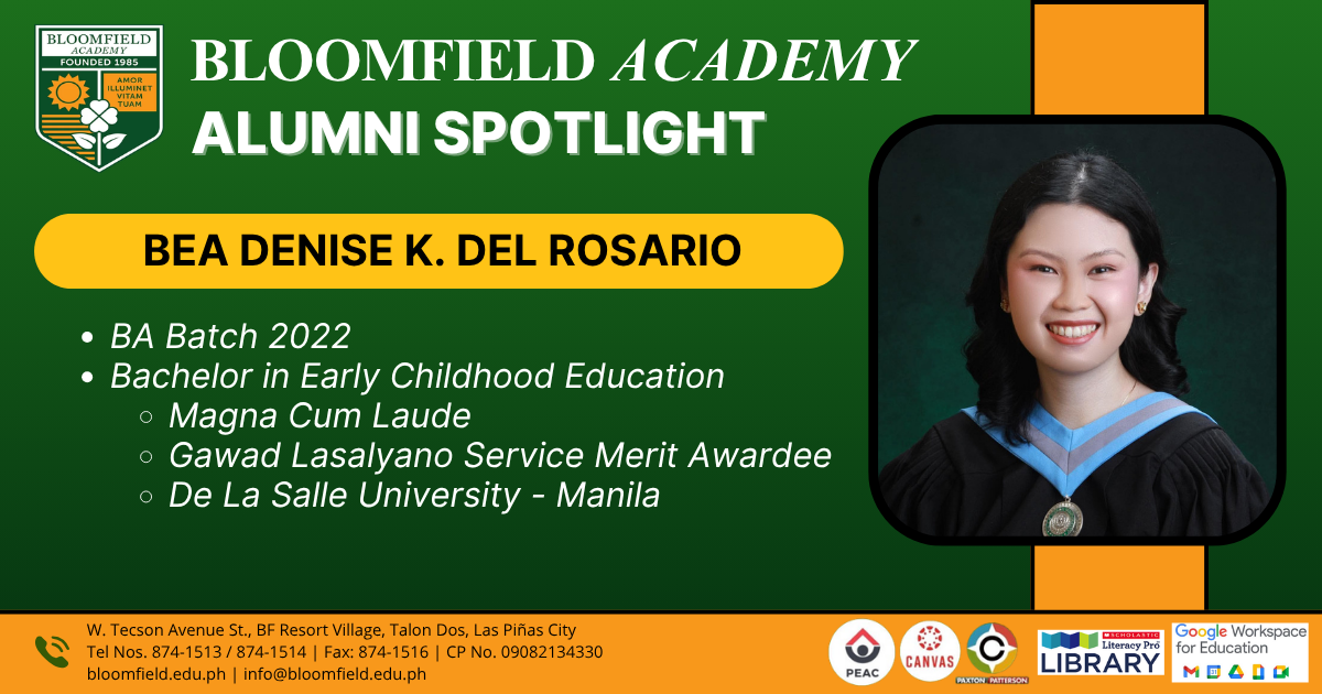 Bloomfield Academy Alumni Spotlight